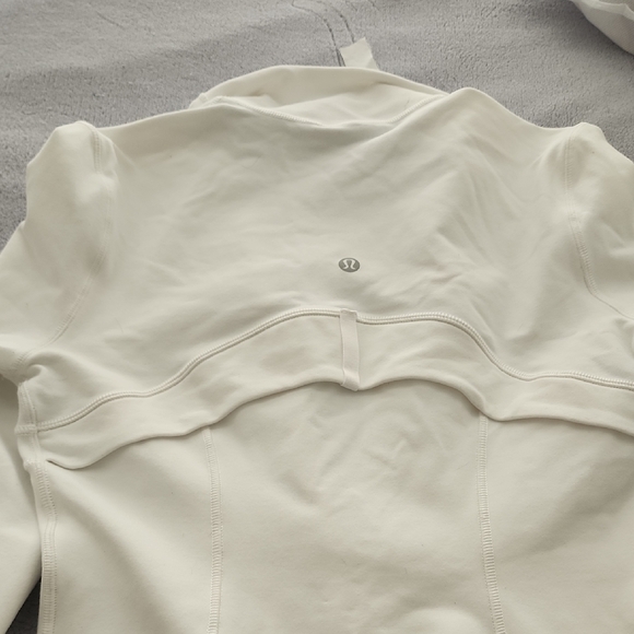 Lululemon White Zip-Up Jacket - Picture 2 of 3